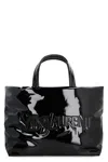 SAINT LAURENT PADDED NYLON MAXI TOTE HANDBAG