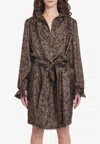 Saint Laurent Paisly Dress