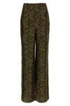 Saint Laurent Multicolor Paisley Print Pants