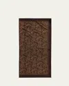 Saint Laurent Paisley-print Silk Scarf In Brown Light Brown