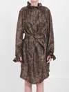 Saint Laurent Paisly Dress