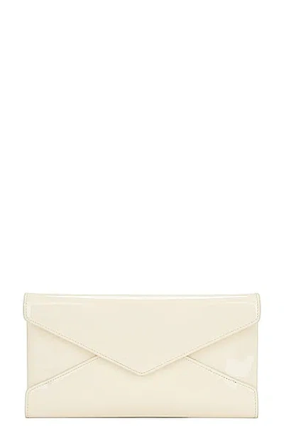 Saint Laurent Paloma Patent Clutch In Coquille