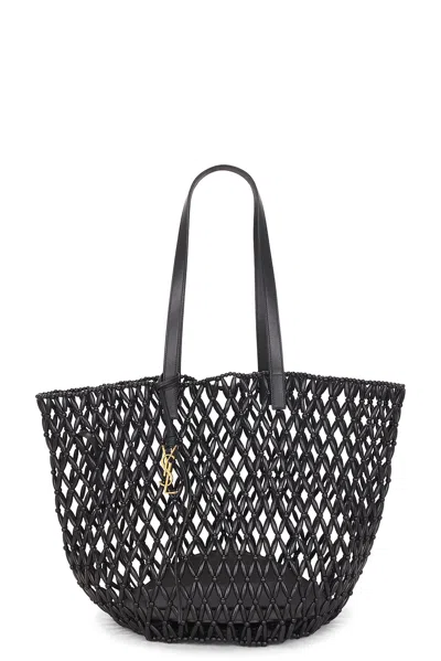 Saint Laurent Panier Medium Bag In Black