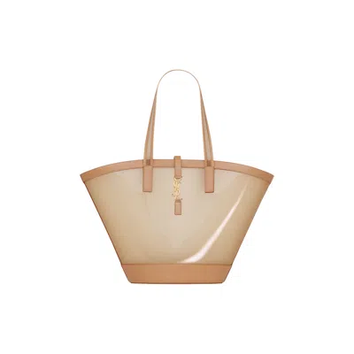 Pre-owned Saint Laurent Panier Medium Bag 'oatmilk/brown Gold' | Tan | Women's Size Onesize