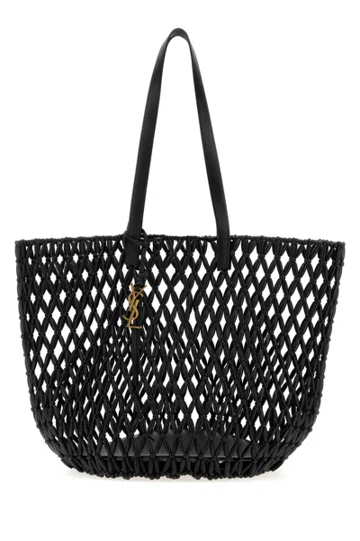 Saint Laurent Panier Tote Bag In Black