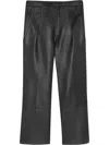Saint Laurent Women's Lambskin Pants