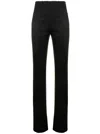 Saint Laurent Pantalon Gabardine Blazer Look30 In Black