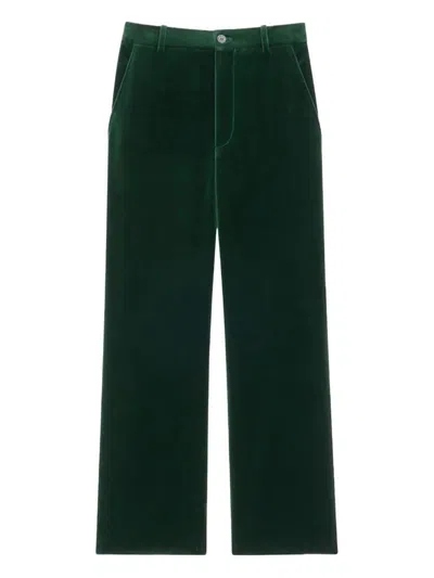 SAINT LAURENT SAINT LAURENT PANTALON VELOURS COTON VINTAGE