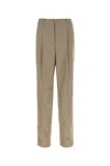 Saint Laurent Pantalone In Cashmere Cappuccino  Uomo