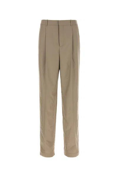Saint Laurent Pantalone In Cashmere Cappuccino  Uomo