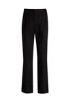 Saint Laurent Trousers Back Pockets Belt Loops Front Crease In 1000