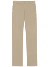 Saint Laurent Pantaloni Chino In Cotone Stretch In Beige