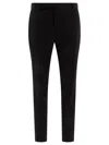 Saint Laurent Wool Slim-fit Tailored Pants