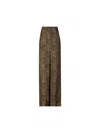 Saint Laurent Paisley Print Twill Pants