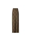 Saint Laurent Paisley Print Twill Pants