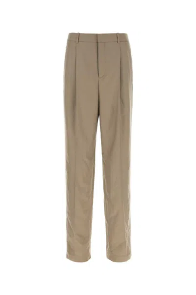 Saint Laurent Cappuccino Cashmere Pant In Neutral