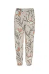 Saint Laurent Floral Print Satin Pant