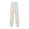Saint Laurent Tailored Trousers In Sophisticated Nude Tone In Neutral