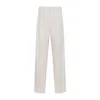 Saint Laurent Tailored Trousers In Sophisticated Nude Tone In Neutral
