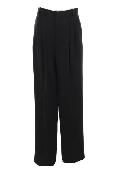 Saint Laurent Trousers In Black