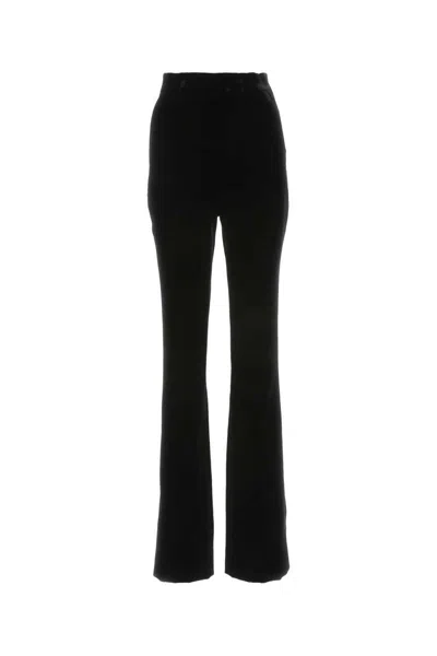 Saint Laurent Pantalone-36f Nd  Female In Black