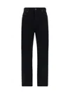 Saint Laurent Vanessa Denim Jeans In Black