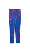 Saint Laurent Pants In Bleu Fuchsia Or