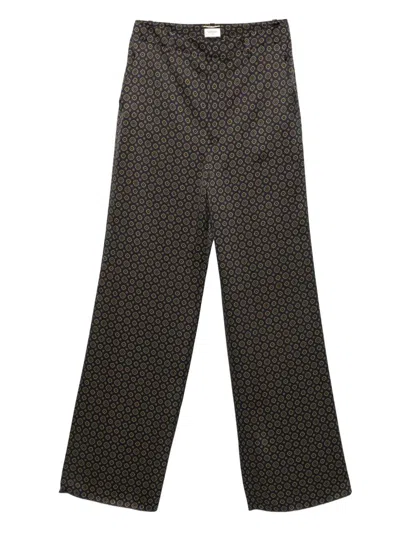 Saint Laurent Pants In Brown