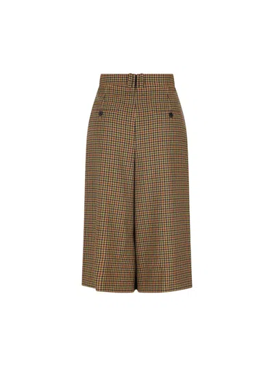 Saint Laurent Pants In Brown