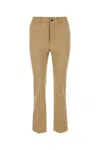 Saint Laurent Drill Pants In Brown