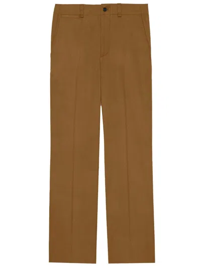 SAINT LAURENT PANTS IN COTTON TWILL