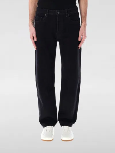Saint Laurent Wide Jeans. In Black