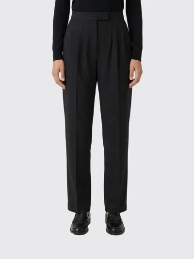 Saint Laurent Pants Woman  In Black