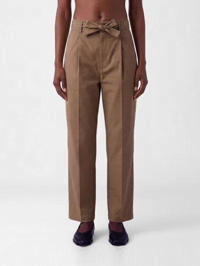 Saint Laurent Pants Woman  In Brown