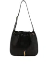 Saint Laurent Parirs Vii Leather Shoulder Bag In Pattern