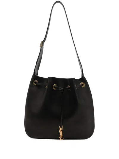 Saint Laurent Parirs Vii Leather Shoulder Bag In Pattern