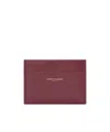 Saint Laurent Paris Card Case In Shiny Leather