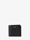 Saint Laurent Paris East West Wallet In Black