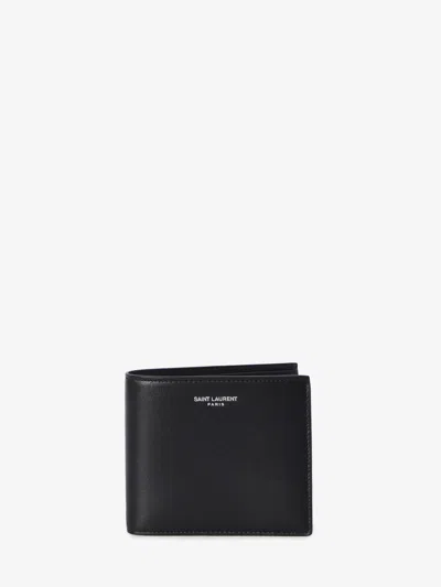 Saint Laurent Paris East West Wallet In Black