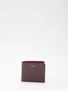 Saint Laurent Paris East/west Wallet In Red