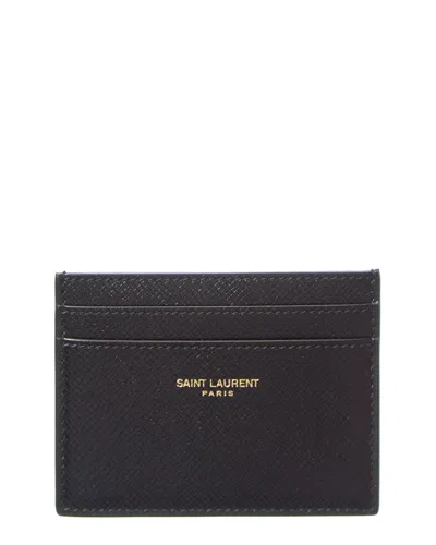 Saint Laurent Paris Leather Card Case