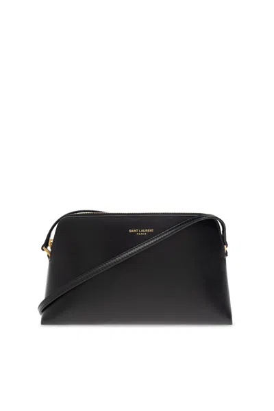 Saint Laurent Paris Mini Shoulder Bag In Black