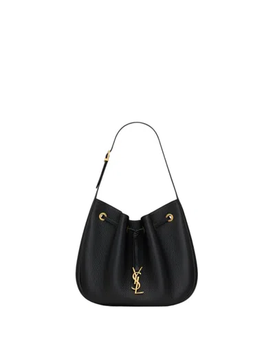 SAINT LAURENT SAINT LAURENT PARIS VII LOGO PLAQUE SHOULDER BAG