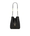 Saint Laurent Paris Vii Bucket Bag In Black