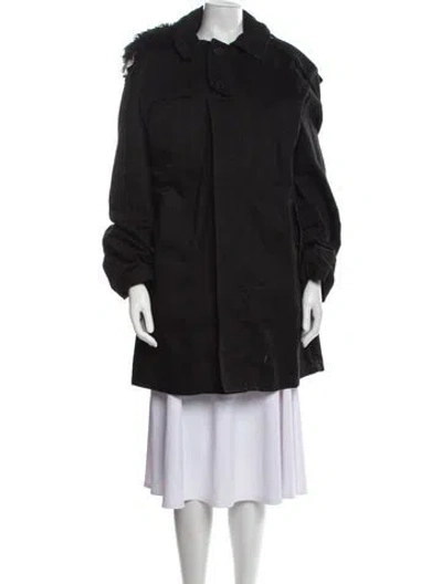 Pre-owned Saint Laurent Parka In Black