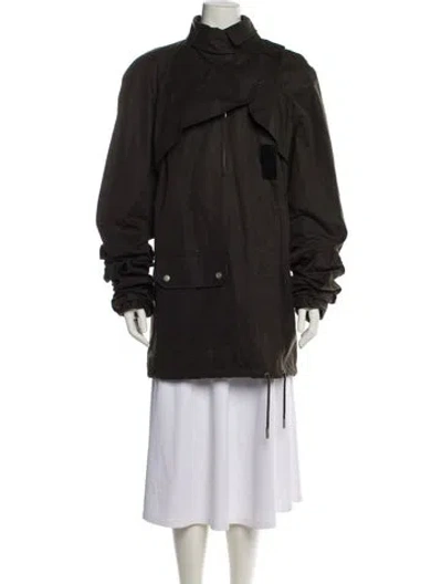 Pre-owned Saint Laurent Parka In Green