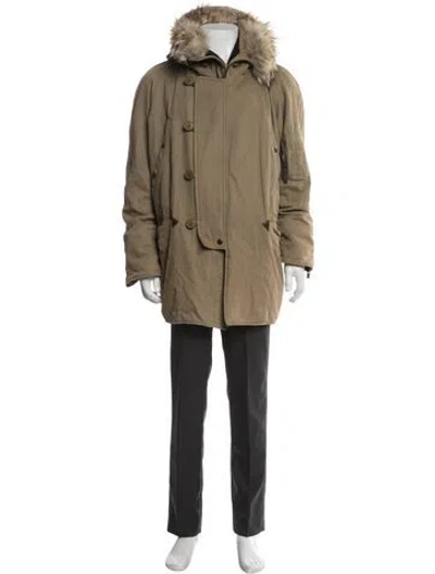 Pre-owned Saint Laurent Parka In Green