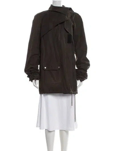 Pre-owned Saint Laurent Parka In Green
