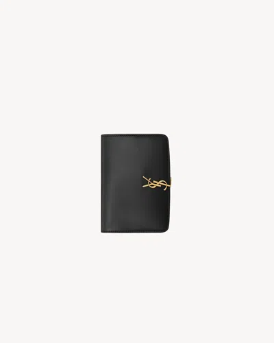 Saint Laurent Passport Holder Voltaire