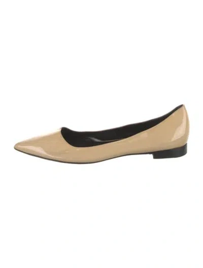 Pre-owned Saint Laurent Patent Leather Ballet Flats